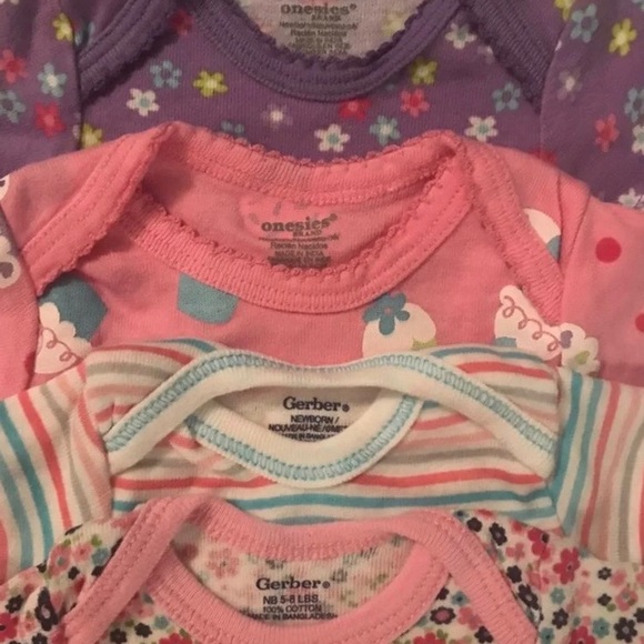 Bundle of Newborn Gerber Onesies - Picture 2 of 2